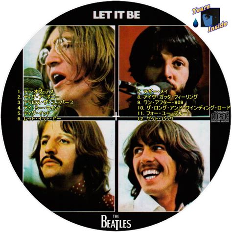 The Beatles Let It Be Tears Inside