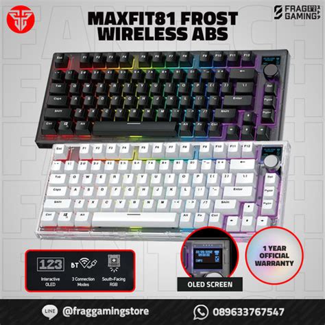 Jual Fantech Maxfit Frost Wireless Mechanical Keyboard Gaming Abs