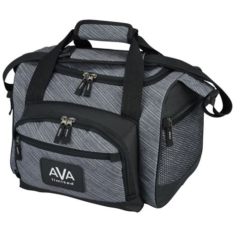 12 Can Convertible Duffel Cooler Urban Stripes 24 Hr