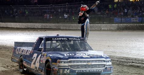 Kyle Larson Rallies To Capture Truck Series Victory At Eldora Speedway