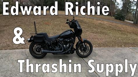 Edward Richie Sissy Bar And Thrashin Essential Saddlebag Install Youtube