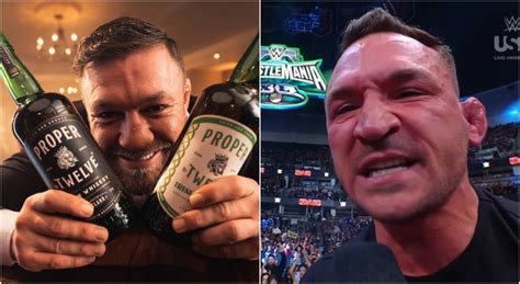 Video Michael Chandler Utmanar Mcgregor Under Wwe Galan