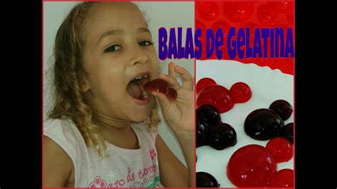 Aprenda A Fazer Balas De Gelatina Youtube