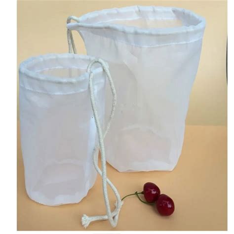 Nut Milk Bag Big 1015cm Commercial Grade Reusable Almond Milk Bag Strainer Fine Mesh Nylon