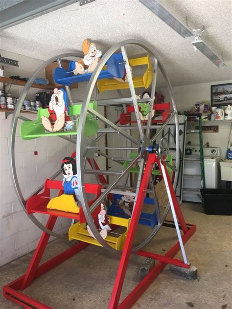 Our Ferris wheel build | House furniture design, Backyard for kids ...