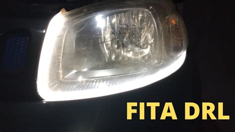 Como Instalar Fita Drl No Farol Youtube