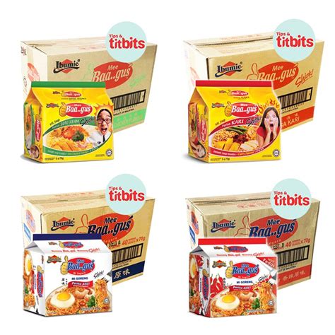 Ibumie Baa Gus Mi Goreng Sup X G X Pkts Carton Shopee Malaysia