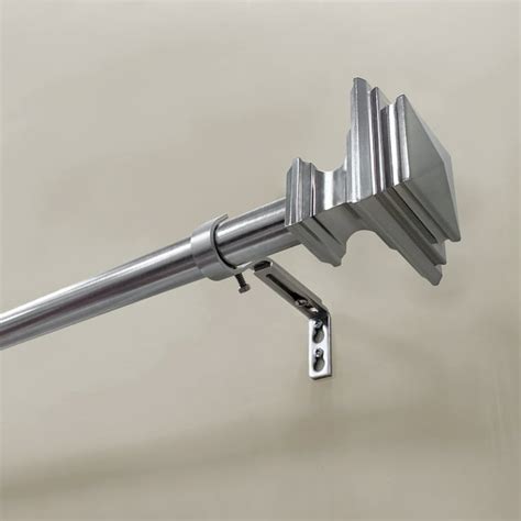 Better Homes And Gardens 1” Adjustable Single Curtain Rod 42 120