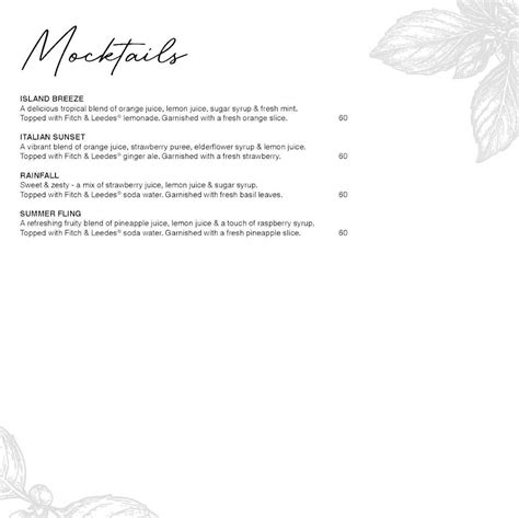 Menu At Lupa Osteria Lynnwood Bridge Restaurant Pretoria