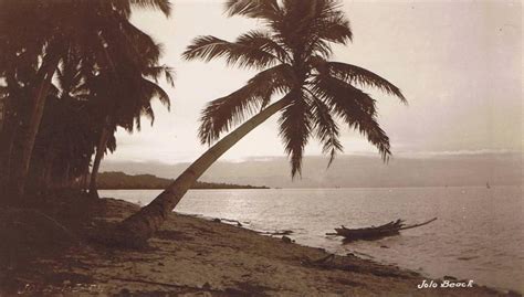 Jolo Beach. Jolo, Sulu. 1920 | Photo postcards, Real photos, Cool photos