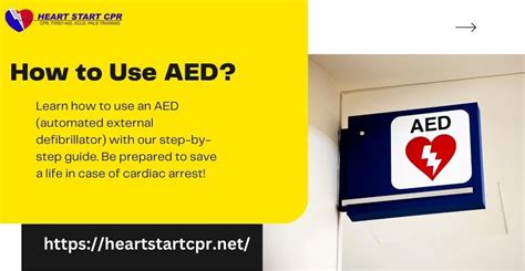 How To Use Aed Steps For Operating An Aed Effectively