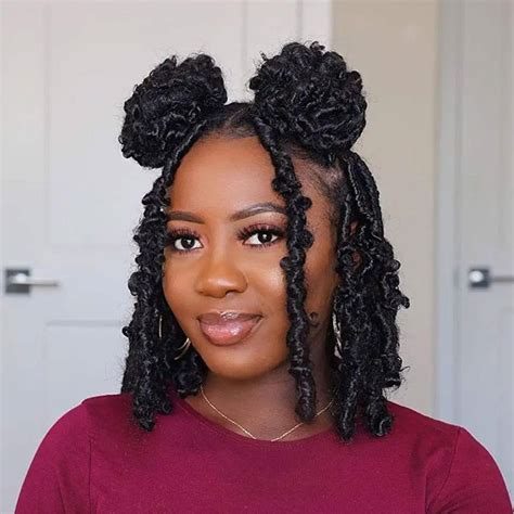 Butterfly Locs Bob Short Butterfly Faux Locs Crochet Hair Faux Locs