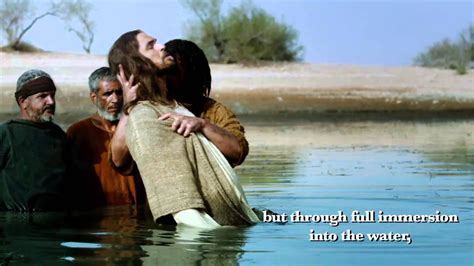 Why Immersion In Christian Baptism Youtube