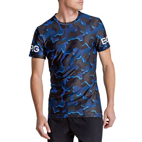 Bj Rn Borg Printed Tee T Shirts Tr Ningskl Der Sport Gasello Se