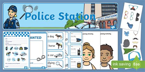 Police Station Role Play Pack Lenseignant A Fait Twinkl