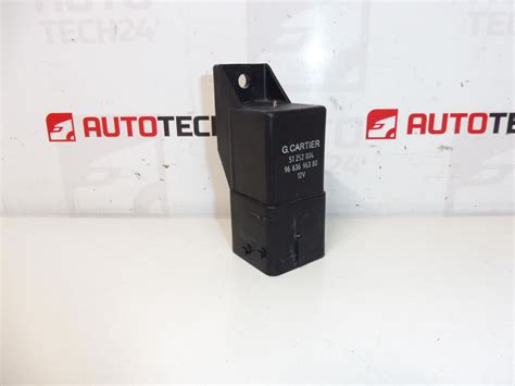 Glow relay Cartier Citroën Peugeot 9663696380 598140 AUTOTECH24 EU