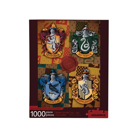 Puzzle 1000 Piezas Casas De Hogwarts Harry Potter