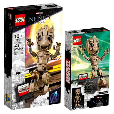 Lego Marvel Groot Buildable Figure 76217 Revealed The Brick Post