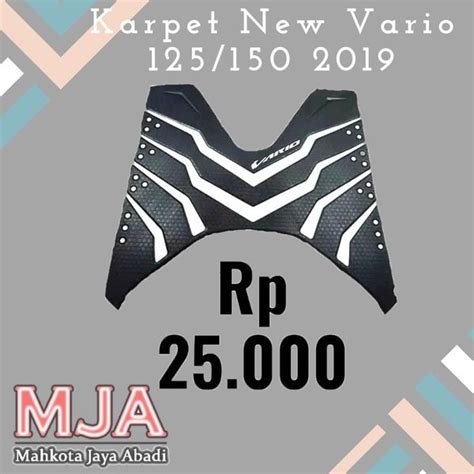 Jual Karpet Step Floor Motor Honda Vario New Smart Key Original