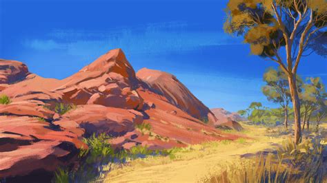 Australian Landscape Desert