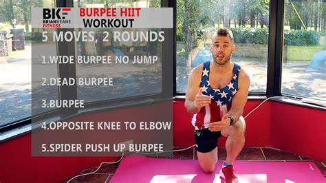 Quick Burpee Only Hiit Workout Youtube