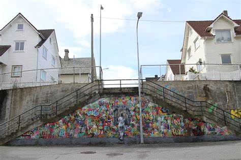 Martin Whatson Paints A New Mural In Stavanger For Nuart