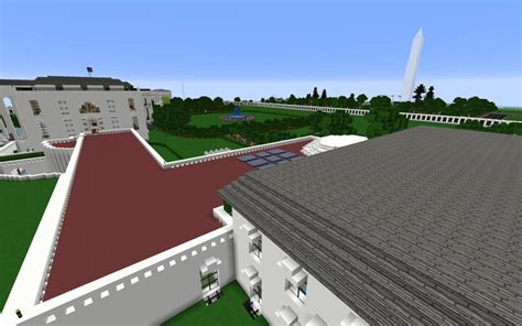 The White House Washington Dc Minecraft Map
