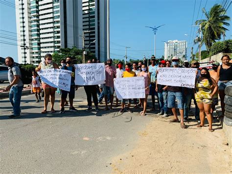 Moradores De Guaxuma Em Macei Protestam Na Al Norte Alagoas G