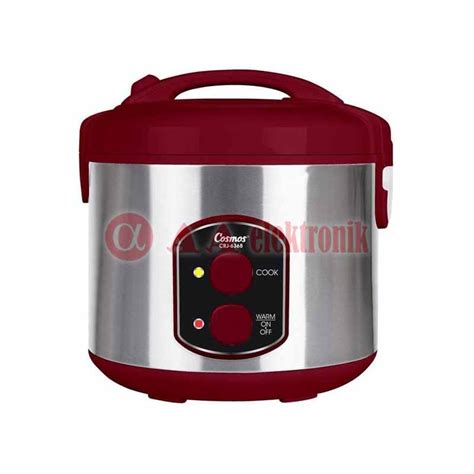 Jual Cosmos Rice Cooker CRJ 6368 2 Liter Body Stainless Shopee Indonesia