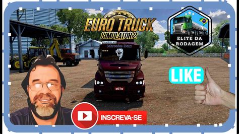 Acelerando Ao Vivo Euro Truck Simulator Mapa Elite Da Rodagem