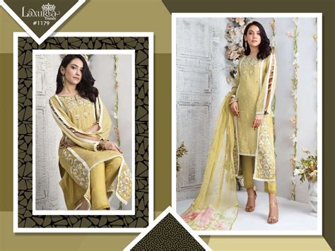 Laxuria Trendz 1179 Exclusive Full Stitch Pakistani Work Dresses Wholesaler