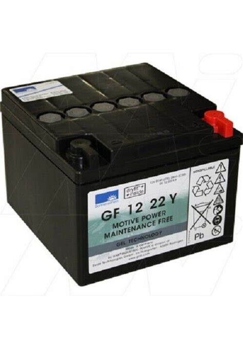 Sonnenschein GF12022YF 12V 24Ah Gel Deep Cycle Battery Battery