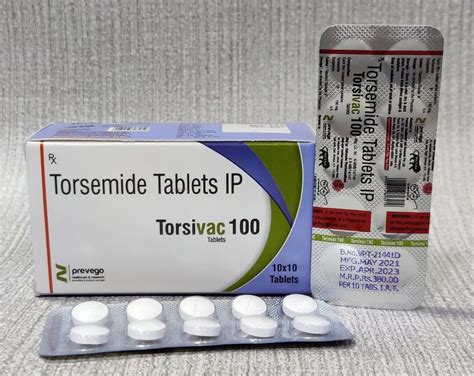 Torsemide Tablets 100 Mg At Best Price In India