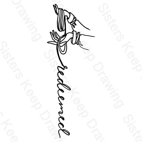 Rahab with the Red Cord - Tattoo Transparent PNG – Sisters Keep Drawing