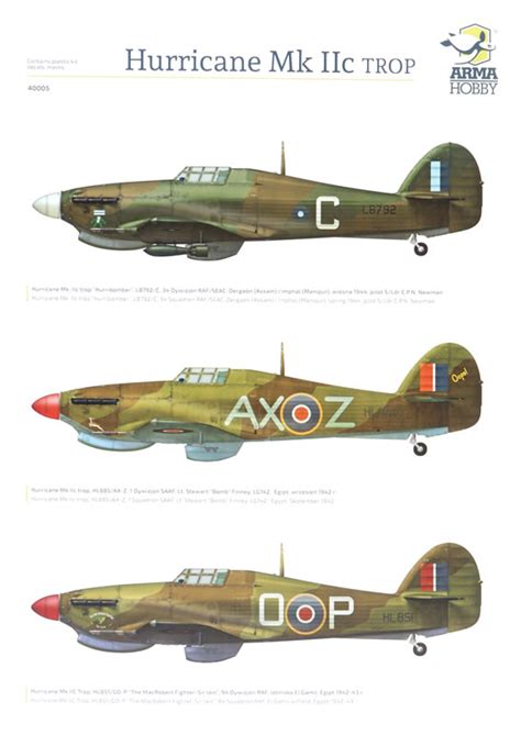 Arma Hobby Kit No 40004 Hurricane Mk IIc Review By Brett Green