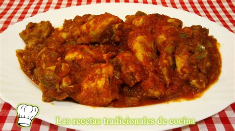 Receta De Pollo Con Salsa De Tomate Y Pimiento Recetas De Cocina Con