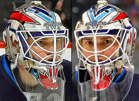 I Love Goalies!: Michael Hutchinson 2013-14 Mask