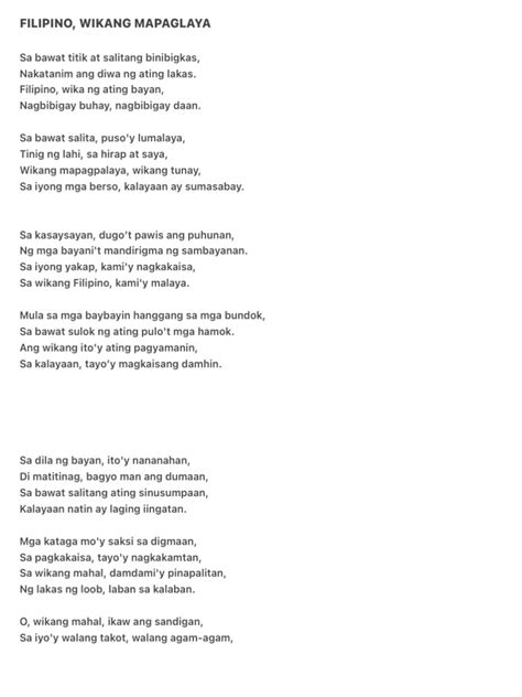 Filipino Wikang Mapaglaya Pdf