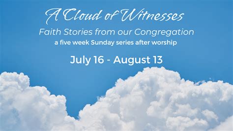 A Cloud of Witnesses - Southminster Presbyterian Church