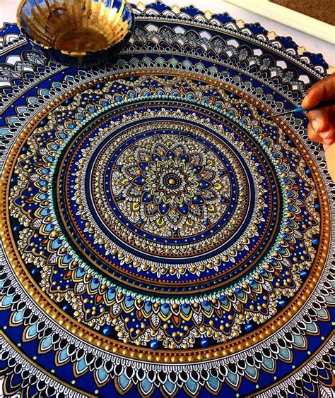 Traditional Mandala Painting Is Stunningly Beautiful R Beamazed