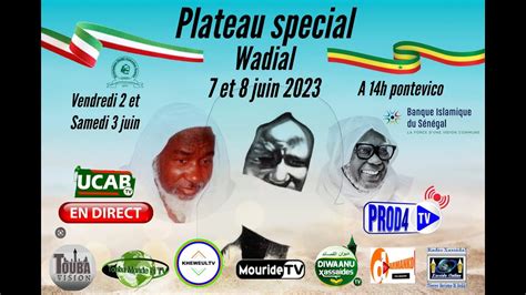 Plateau Special Wadial 8juin 2023 YouTube