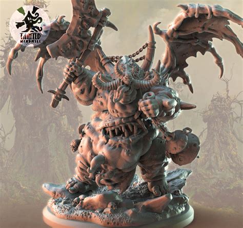 Nurgle Demon Prince 3d Model 3d Printable Cgtrader