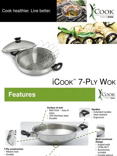 Icook Wok Training Presentation | PDF | Cookware And Bakeware | Cooking