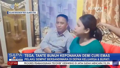 Tega Tante Di Sulawesi Utara Bunuh Keponakan Demi Curi Emas Video