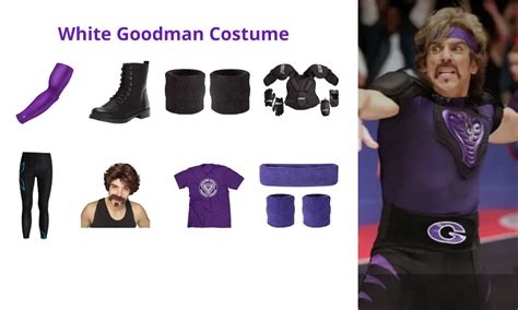 The Captivating White Goodman Costume - Costume's Planet