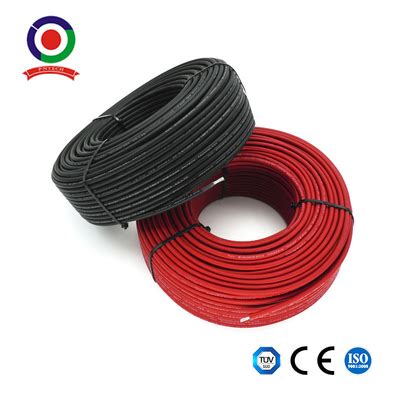 Xlpo XLPE Photovoltaic PV Solar Panel Electrical Wire 4mm2 TUV H1z2z2