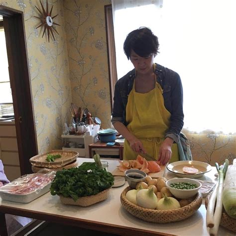 志摩有子さんのインスタグラム写真 志摩有子instagram「likelikekitchen で料理教室。今日はおうち和食。」3月