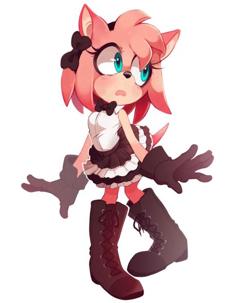 Amy Rose Dressup Fancy By Themonstersbride Amy Rose Sonic Amy The