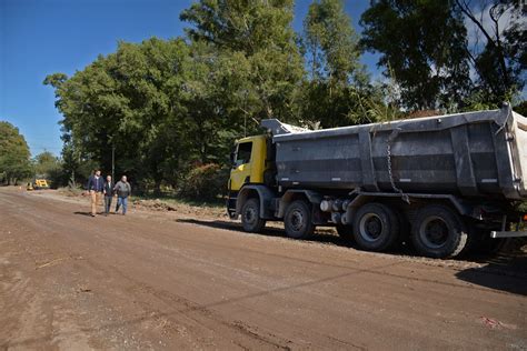 Continúan Las Obras De Mejoramiento De Caminos Rurales Municipalidad Del Partido De Olavarría