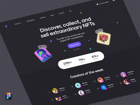 Nft Marketplace Dark Ui By Giorgi Makatsaria On Dribbble